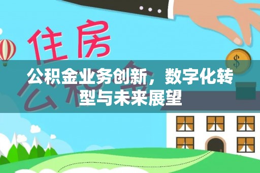 鸡泽公积金业务创新，数字化转型与未来展望
