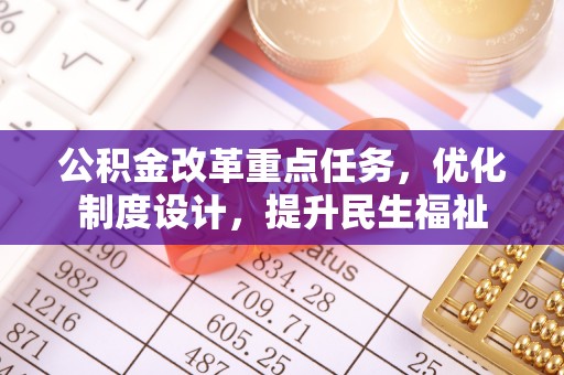 鸡泽公积金改革重点任务，优化制度设计，提升民生福祉