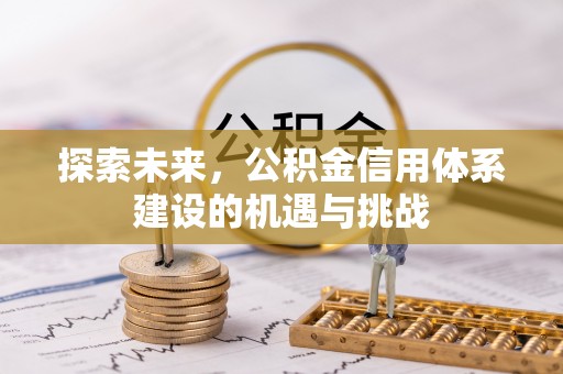 鸡泽探索未来，公积金信用体系建设的机遇与挑战