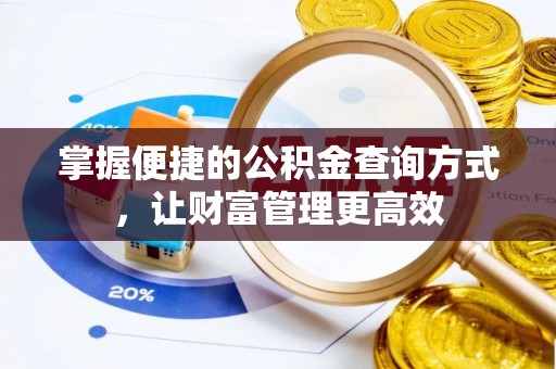 鸡泽掌握便捷的公积金查询方式，让财富管理更高效